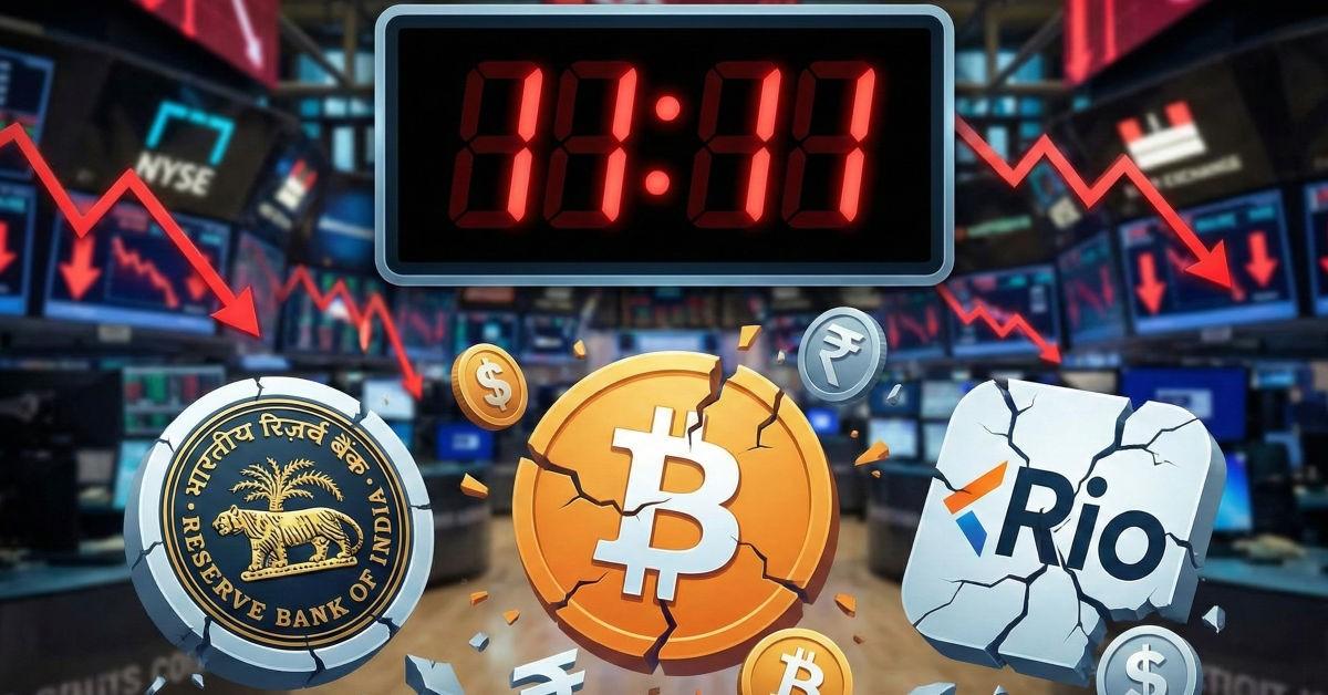 11:11 | RBI Hits Pause; Bitcoin Crash; Rio Tinto-Glencore's Shelved $200B Plan & More
