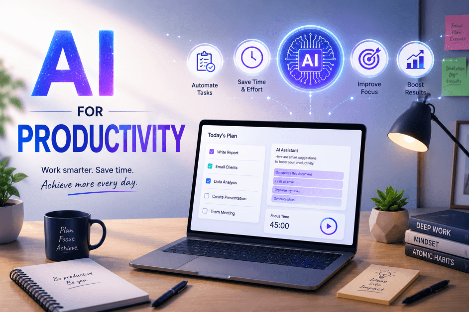 AI for Productivity: How Artificial Intelligence Boosts Workplace Efficiency