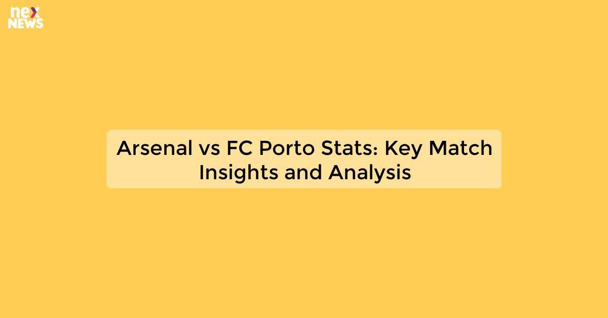 Arsenal vs FC Porto Stats: Key Match Insights and Analysis