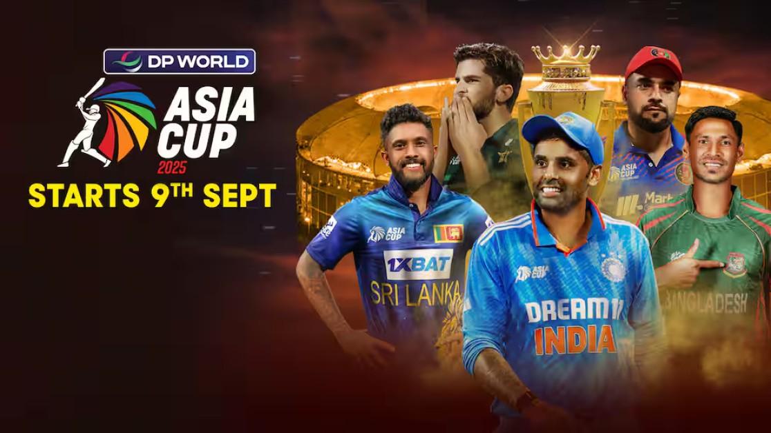 Asia Cup 2025 Schedule Released — India vs Pakistan Clash Set for September 14