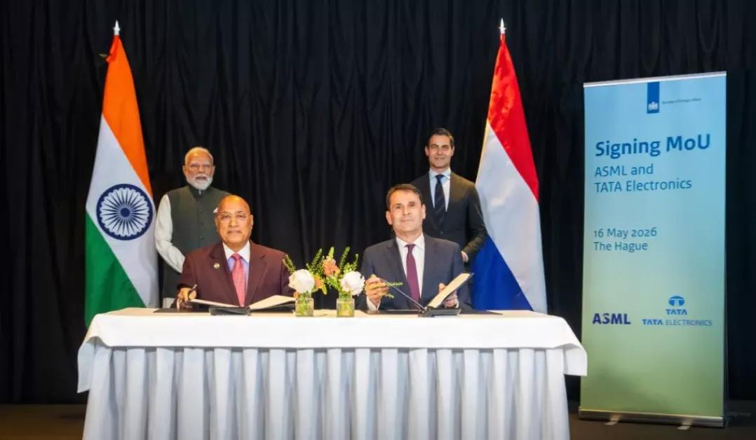ASML Partners With Tata Electronics to Advance India's Semiconductor Manufacturing Plans
