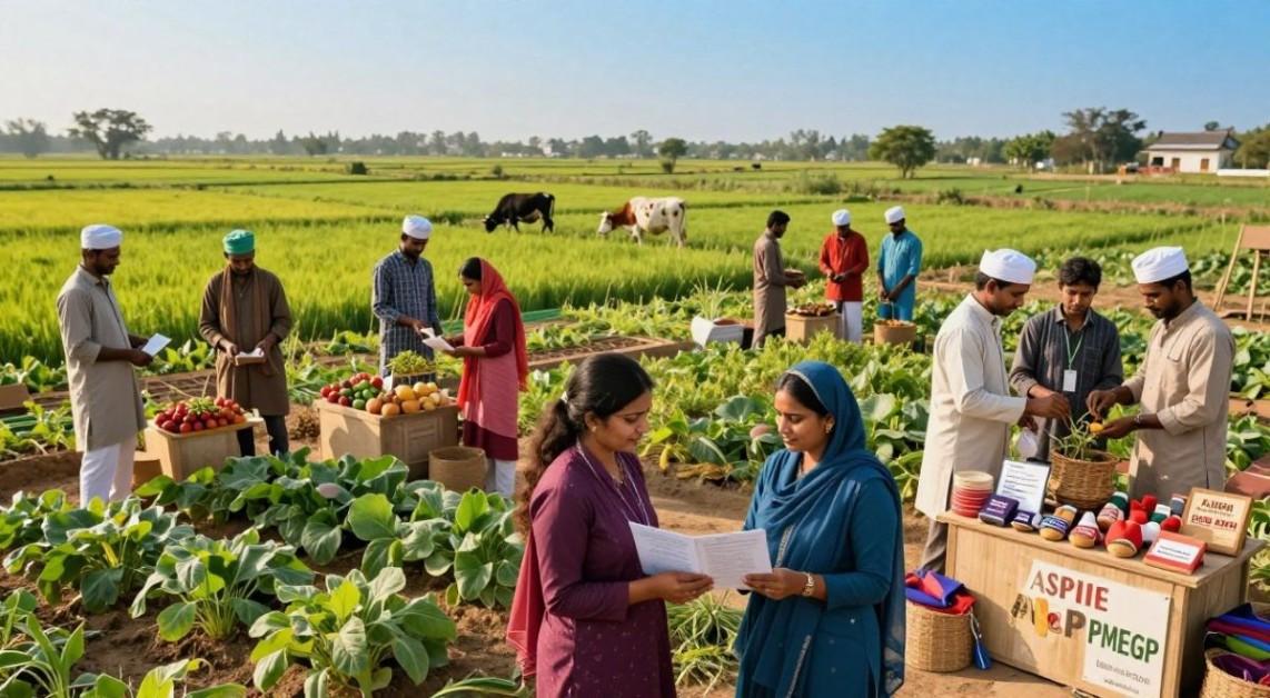 ASPIRE scheme trains 1.16 lakh for rural ventures; PMEGP supports 39% women with 35% subsidy
