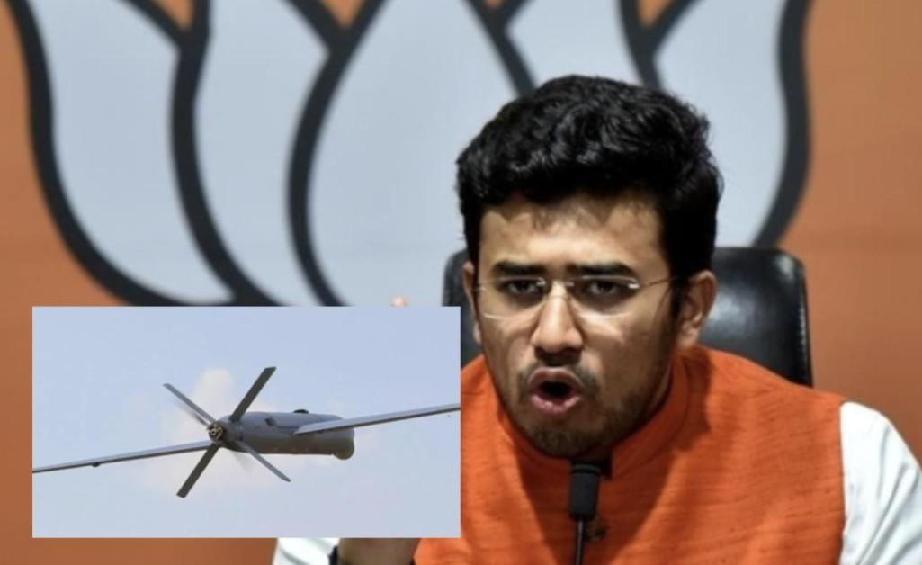 BJP’s Tejasvi Surya Applauds Bengaluru-Made SkyStriker Drones Used in Operation Sindoor