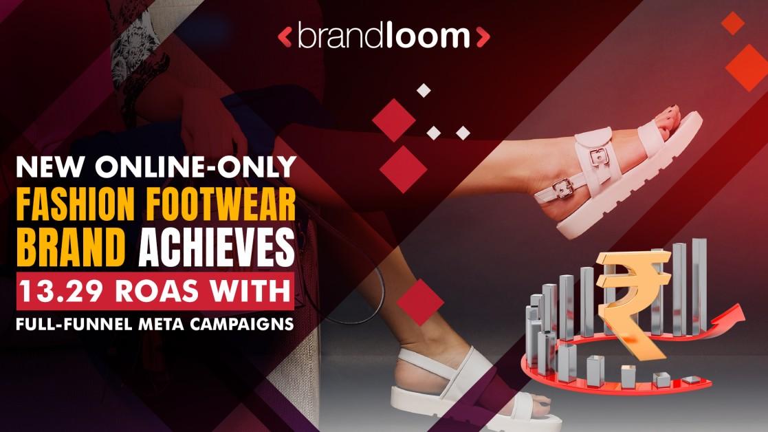 BrandLoom Delivers 13.29 ROAS for New Online Footwear Brand Through Data-Led Strategy