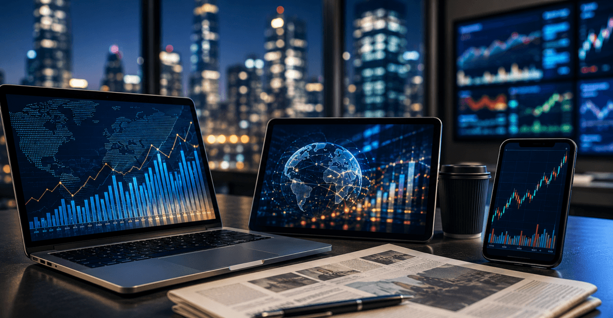 Business News Platforms Witness Record Traffic Ahead of Q1 Earnings Season