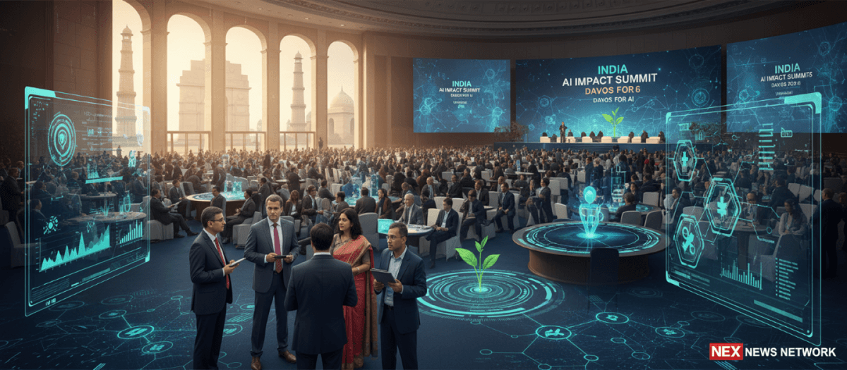 Delhi to host India AI Impact Summit 2026; a "Davos for AI" focused on health & agri governance.