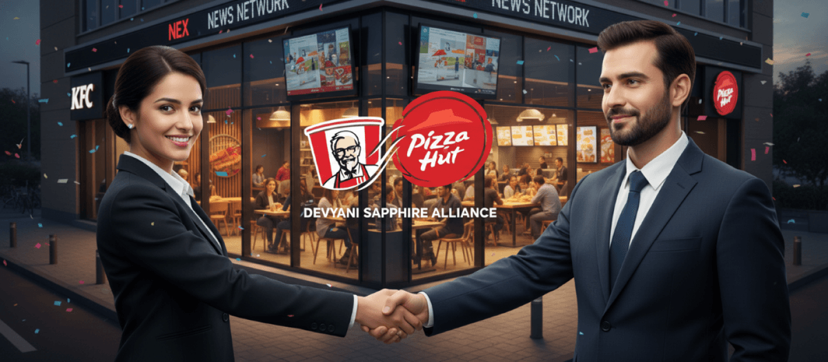 Devyani & Sapphire Foods to merge, creating India’s largest KFC & Pizza Hut QSR platform.