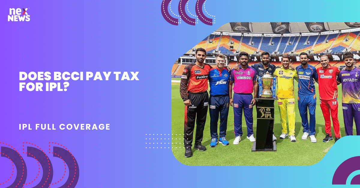 Does Bcci Pay Tax For IPL?