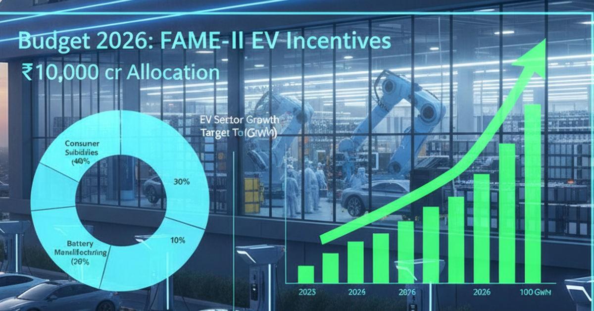 EV Sector Budget 2026: Current Allocations