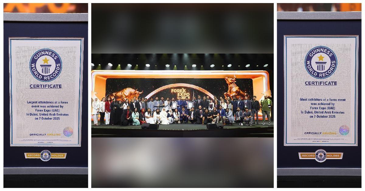 Forex Expo Dubai 2025 Breaks Guinness World Records™ with 20,021 Visitors