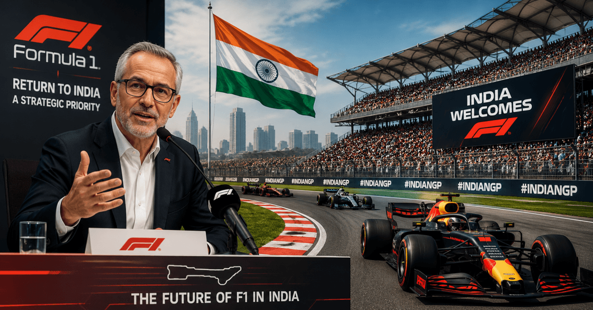 Formula One CEO Confirms Continued Interest in Returning to India