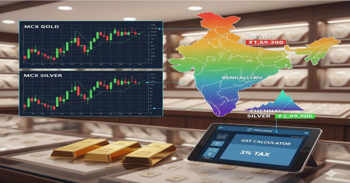 Gold Rate India Feb 11 2026 ₹1,58,900 Bengaluru Surge: Silver Chennai ₹2,99,900/kg Citywise Trends