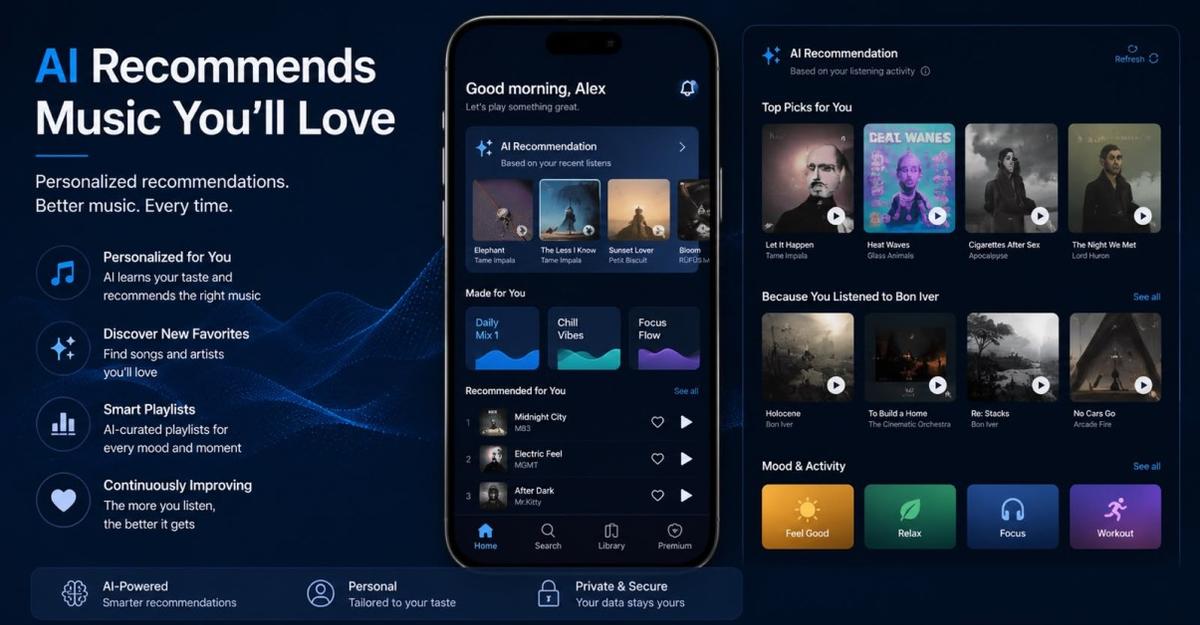 How AI Recommends Music: A Complete Guide to AI-Powered Music Recommendation Systems