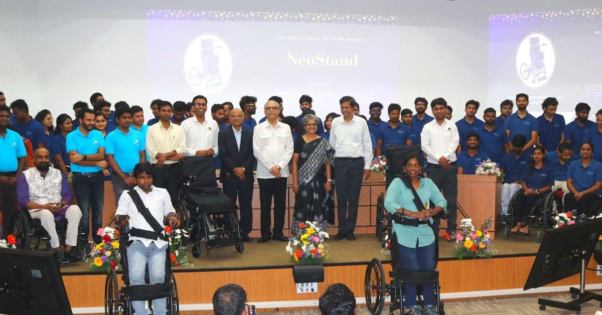 IIT Madras Develops NeoStand: India’s First Electric Standing Wheelchair