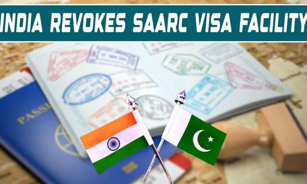 India Revokes All Visas for Pakistani Citizens Under SAARC Scheme