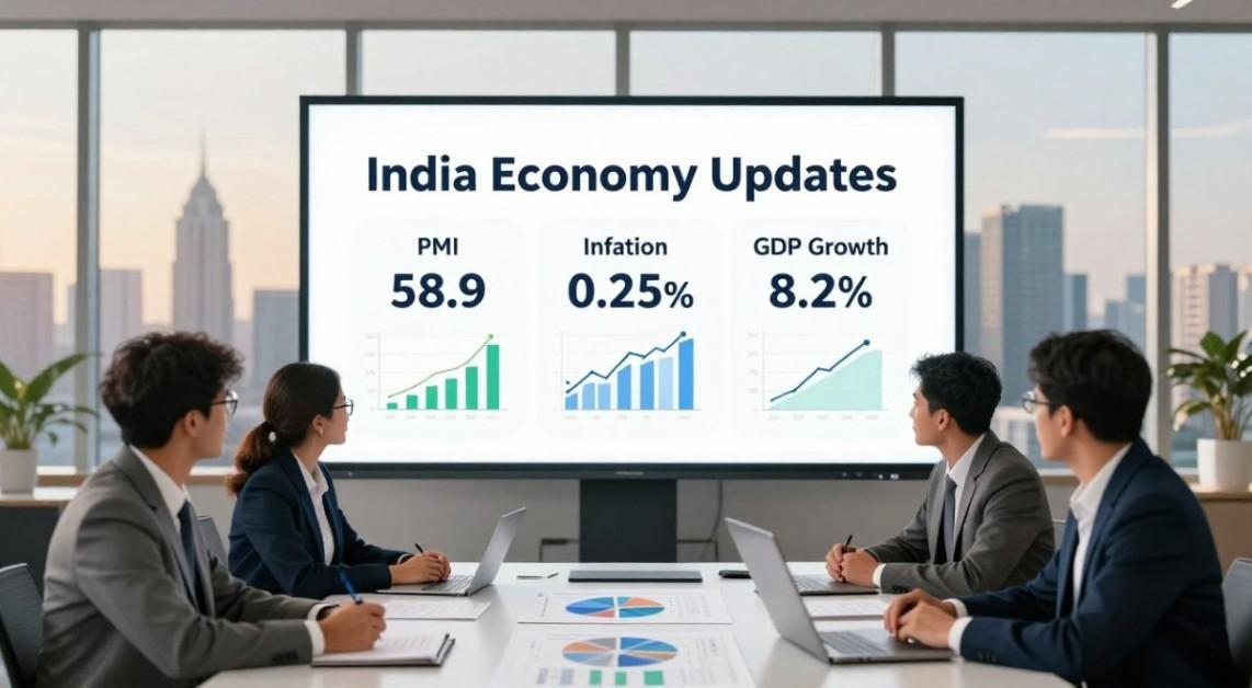India's Economy Shows Mixed Signals in Recent Data Releases