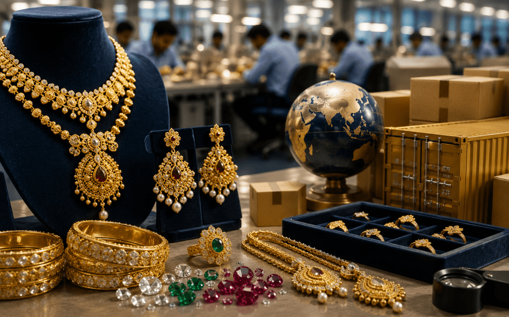India's Gem & Jewellery Exports Jump 26% in June on Strong Gold Jewellery Demand