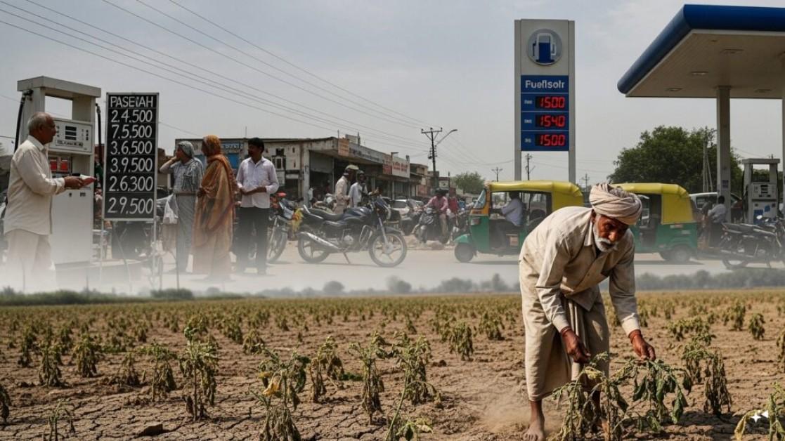 India's Growth Faces Risks from Monsoon and Energy Costs