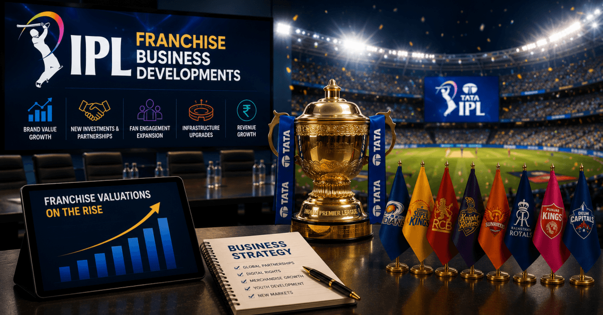 IPL Franchise Business Developments: Investments, Revenue Growth, and Expansion Strategies