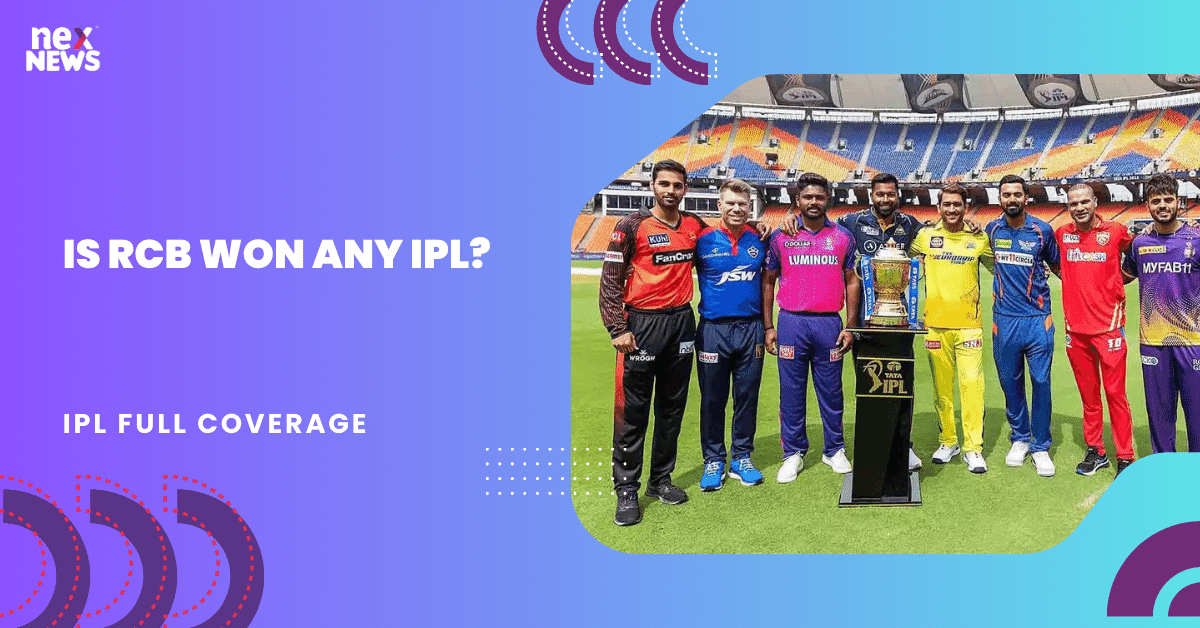 Is Rcb Won Any IPL?