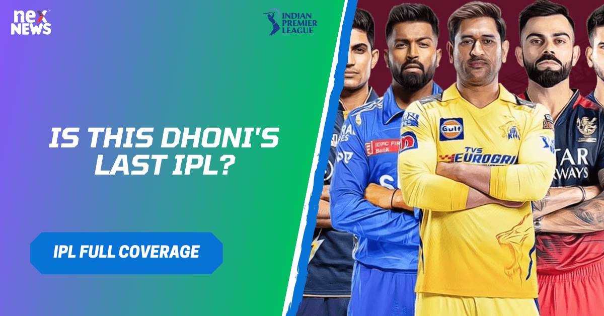 Is This Dhoni's Last IPL?