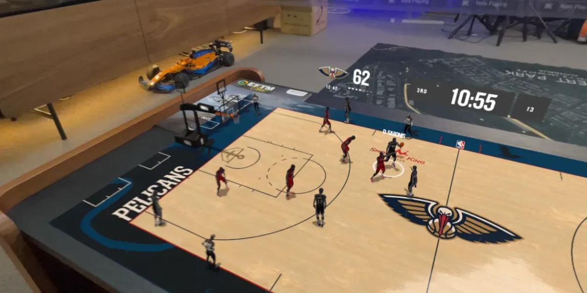 NBA Tabletop Brings 3D Action to Your Living Room