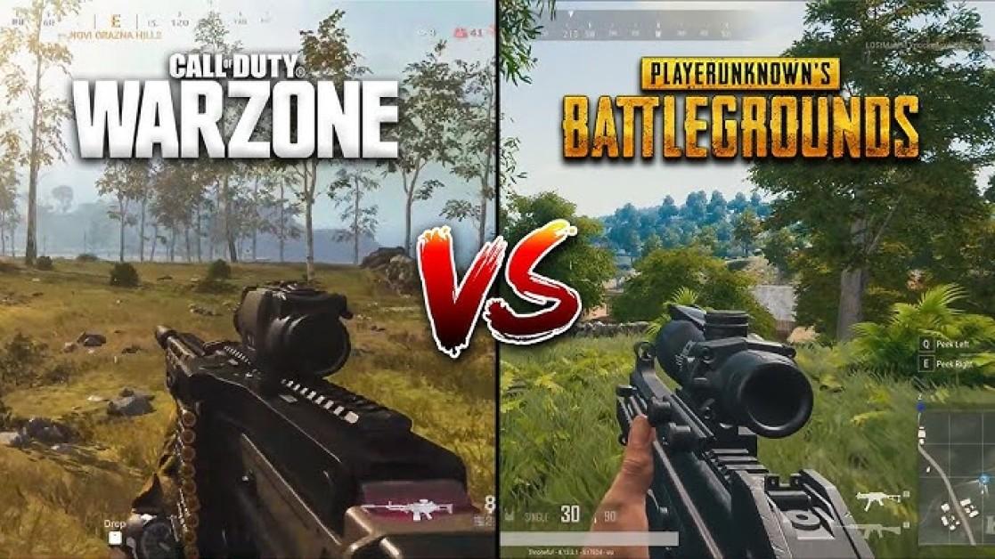 PUBG vs. Warzone: Who Wins the Battle Royale Supremacy?