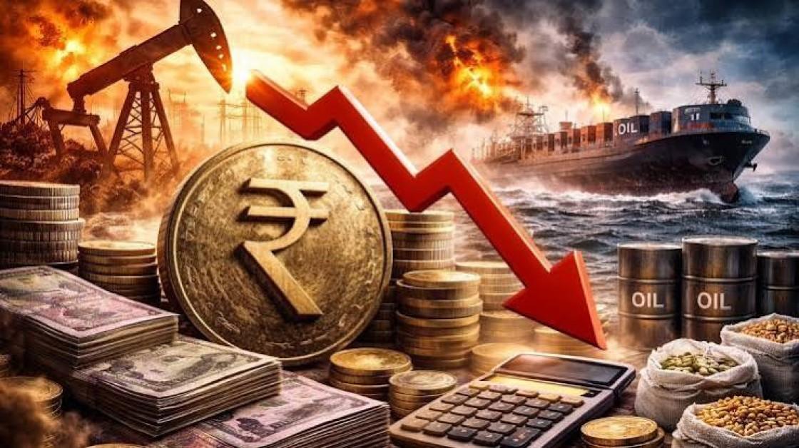 RBI Intervention Prevents Indian Rupee from Falling to Record Low as Brent Crude Crosses $100