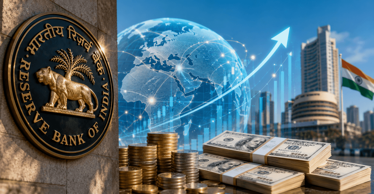 RBI's Forex Operations Bring $20.7 Billion in Capital Inflows, Boosting India's External Position