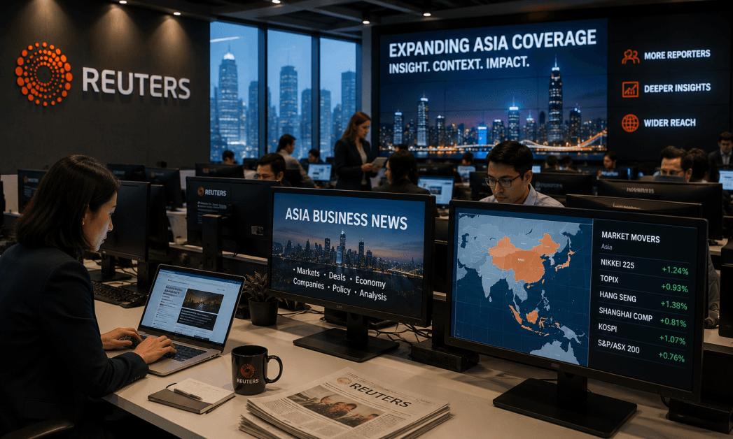 Reuters Expands Asia Business News Coverage Amid Rising Investor Demand