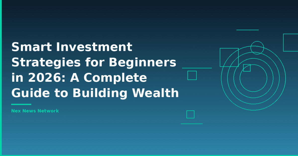 Smart Investment Strategies for Beginners in 2026: A Complete Guide to Building Wealth