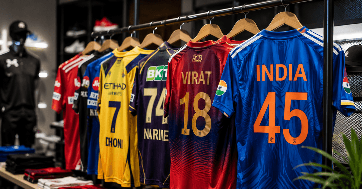 Sports Jerseys Emerge as India's Fastest Growing Fashion Category Amid Rising Demand for Athleisure