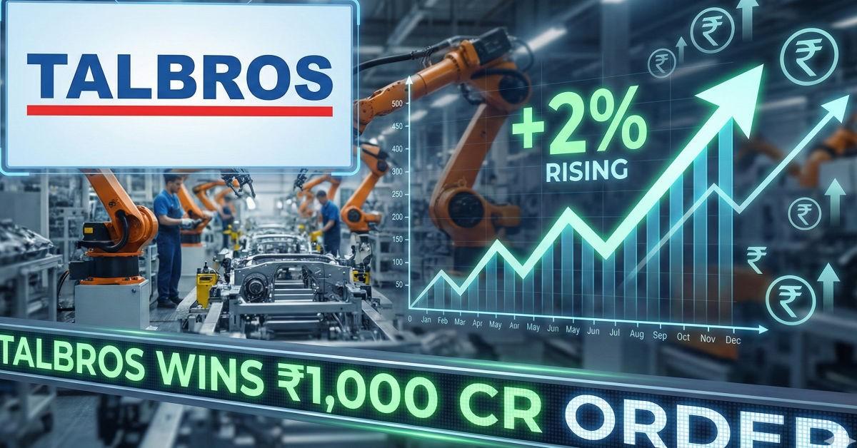 Talbros Automotive Up Nearly 2% After Bagging Orders Worth Over ₹1,000 Crore