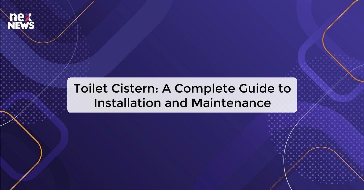 Toilet Cistern: A Complete Guide to Installation and Maintenance