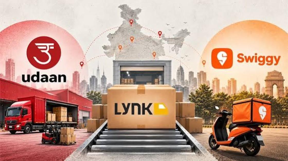 Udaan to Acquire Swiggy-Owned LYNK Logistics for ₹500 Crore as Swiggy Takes About 3.2% Stake