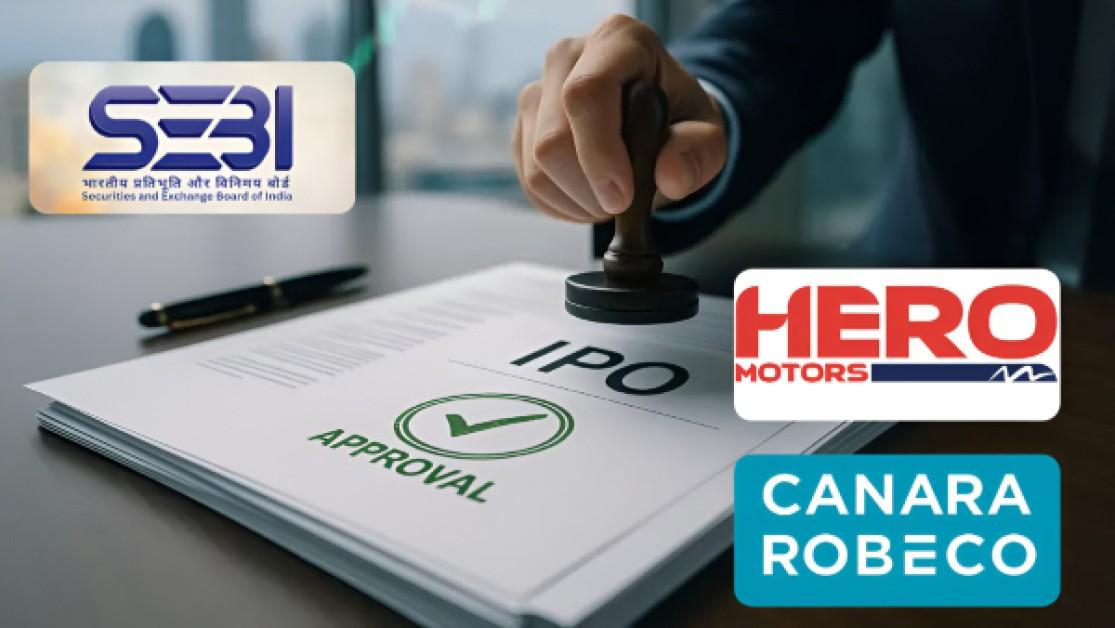 Upcoming IPOs 2025: Canara Robeco, Hero Motors Among 6 Firms Get SEBI Nod