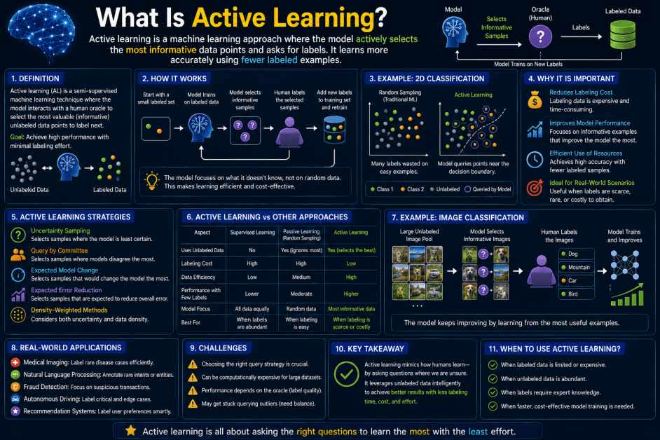 What Is Active Learning? A Simple Guide to Active Learning in Artificial Intelligence
