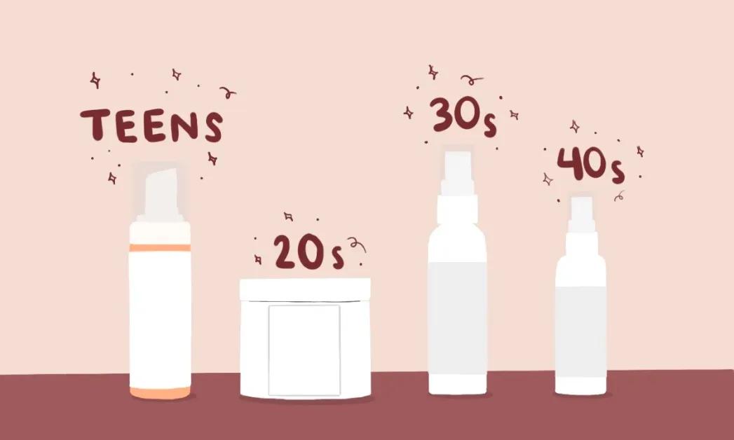 What Your Skincare Routine Should Look Like in Your 20s, 30s, 40s, and Beyond