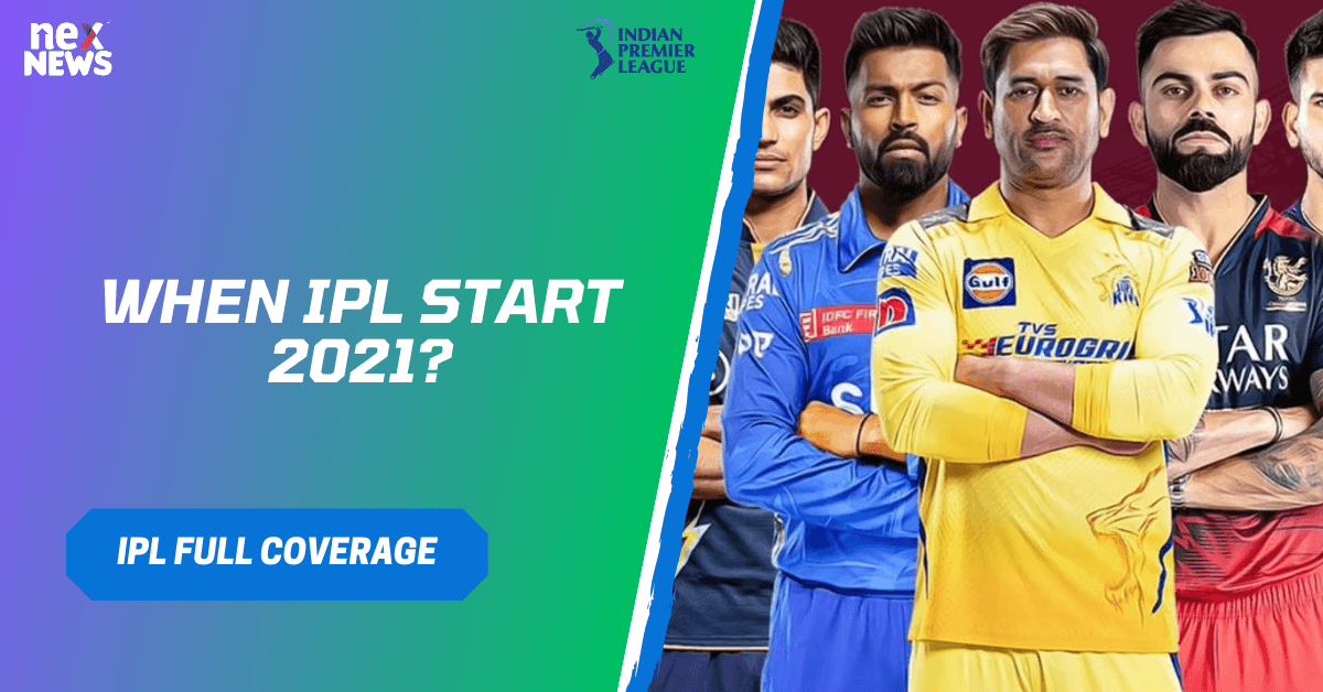 When IPL Start 2021?