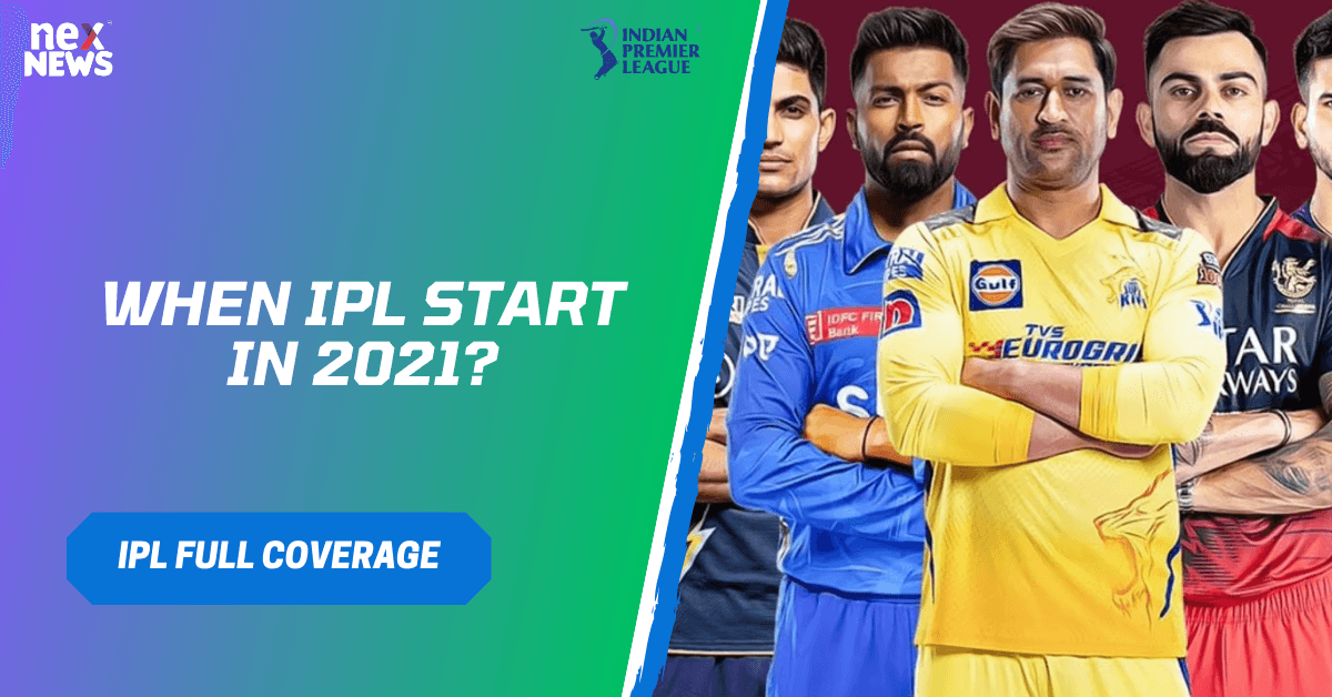 When IPL Start In 2021?