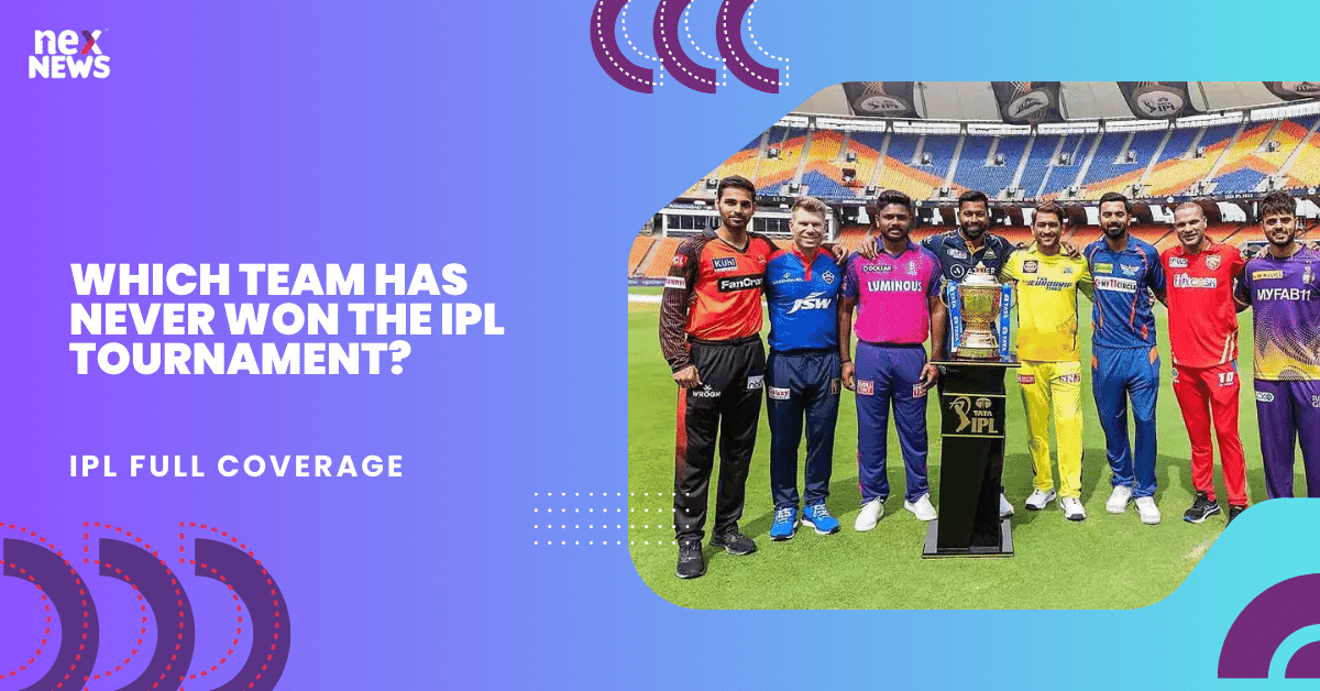 Which Team Has Never Won The IPL Tournament?