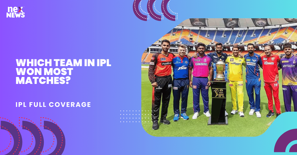 Which Team In IPL Won Most Matches?