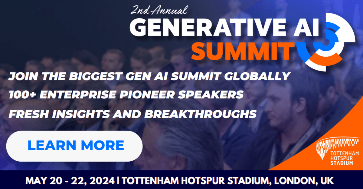 2nd Annual Generative AI Summit Returns to London, Unveiling Cutting-Edge Insights for Business Transformation