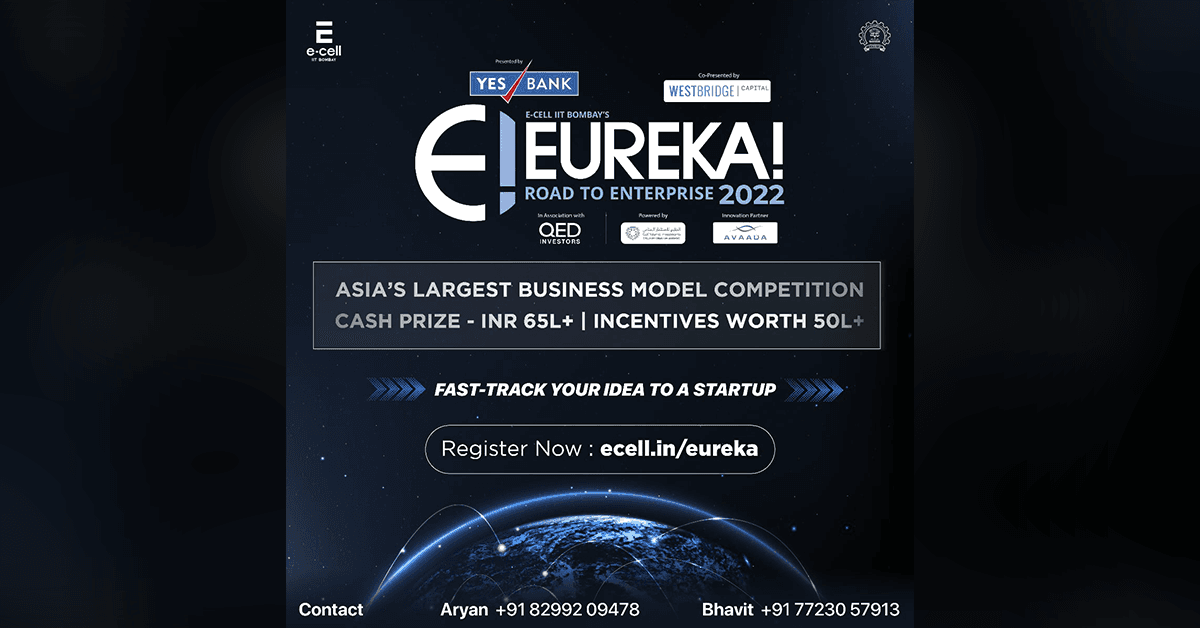 IIT Bombay’s Entrepreneurship Cell launches 25th edition of Eureka! IIT Bombay’s Entrepreneurship Cell launches 25th edition of Eureka!