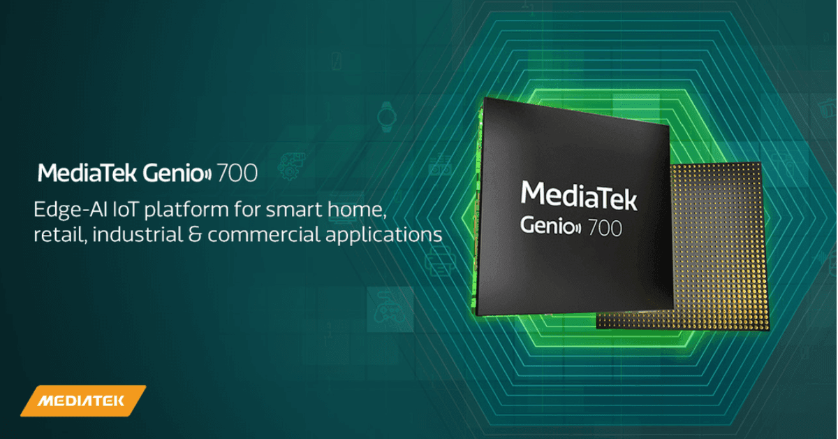 MediaTek Expands IoT Platform with Genio 700 for Industrial and Smart Home Products MediaTek Expands IoT Platform with Genio 700 for Industrial and Smart Home Products