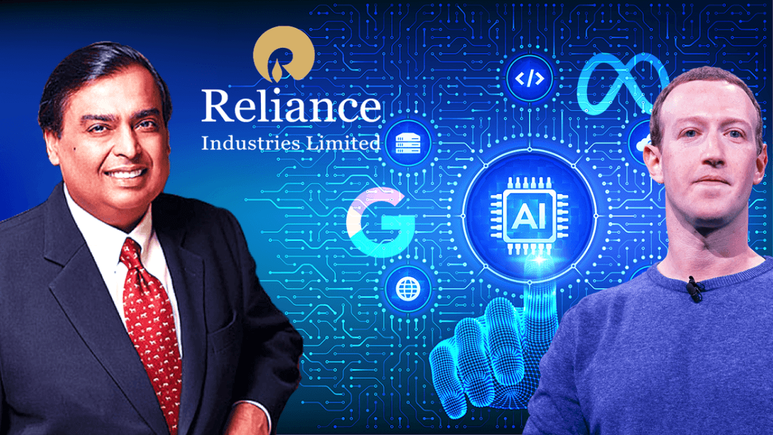 Mukesh Ambani’s Big Announcement: Reliance Launches New AI Company With Meta & Google Mukesh Ambani’s Big Announcement: Reliance Launches New AI Company With Meta & Google