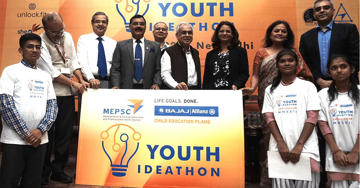 ThinkStartup in association with MEPSC and CBSE India rolls out India @75 (Azadi Ka Amrit Mahotsav): ‘YOUTH IDEATHON 2022’ ThinkStartup in association with MEPSC and CBSE India rolls out India @75 (Azadi Ka Amrit Mahotsav): ‘YOUTH IDEATHON 2022’