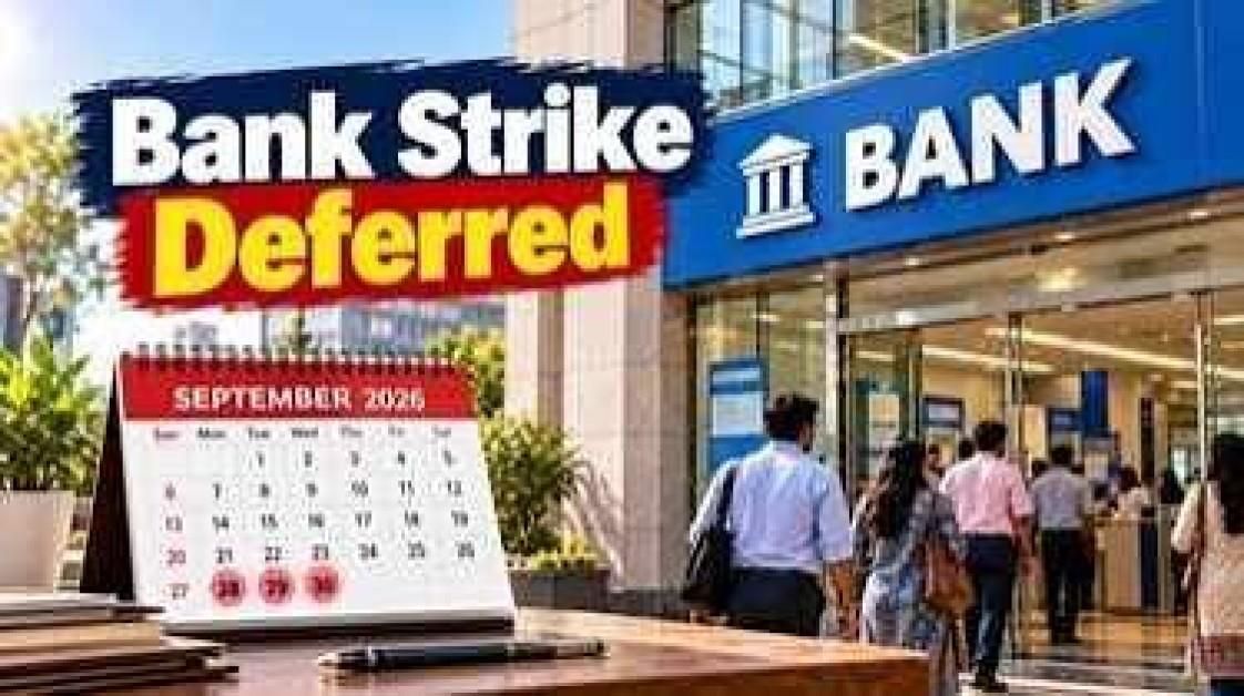 Three-Day Nationwide Bank Strike From September 28 Deferred After IBA-UFBU Talks Three-Day Nationwide Bank Strike From September 28 Deferred After IBA-UFBU Talks