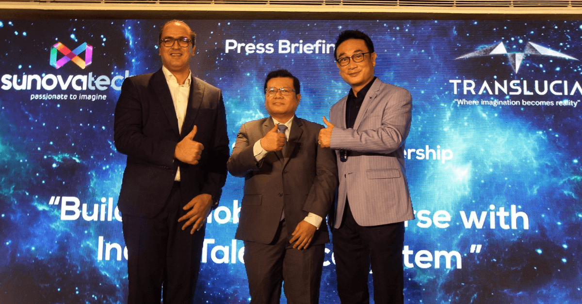 Translucia and Sunovatech Announce Initiatives to Build a Metaverse and Talent Ecosystem Translucia and Sunovatech Announce Initiatives to Build a Metaverse and Talent Ecosystem
